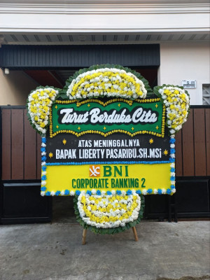 Papan Bunga Duka di Pb Bengkel Baru
