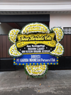 Papan Bunga Duka di Pb Bengkel Baru