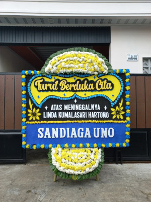 Papan Bunga Duka di Pb Bengkel Baru