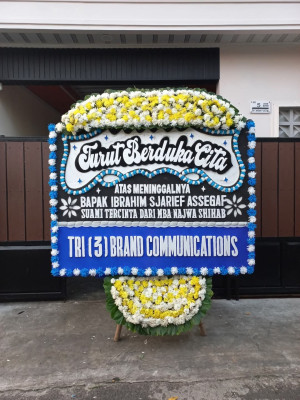 Papan Bunga Duka di Pb Bengkel Baru